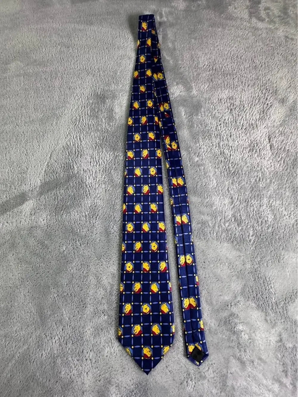 Disney Pooh Winnie the Pooh Blue Necktie